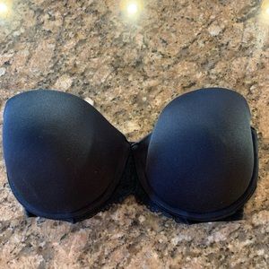 Strapless Maidenform Bra 36D - black